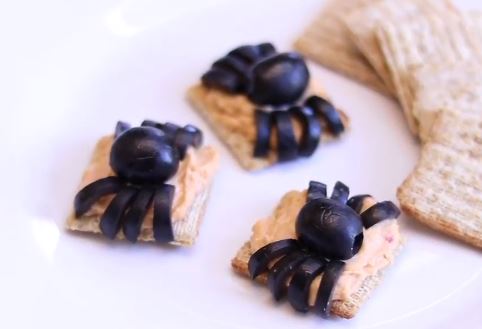 spooky spider snacks recipe