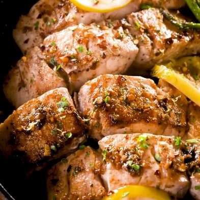 garlic-lemon mahi filets recipe