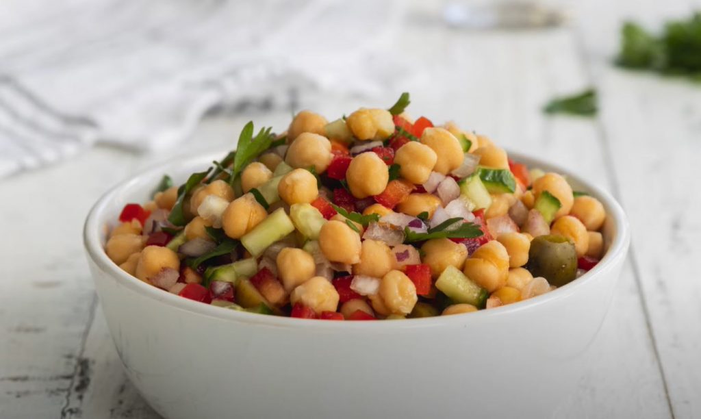 mediterranean-inspired chickpea salad recipe