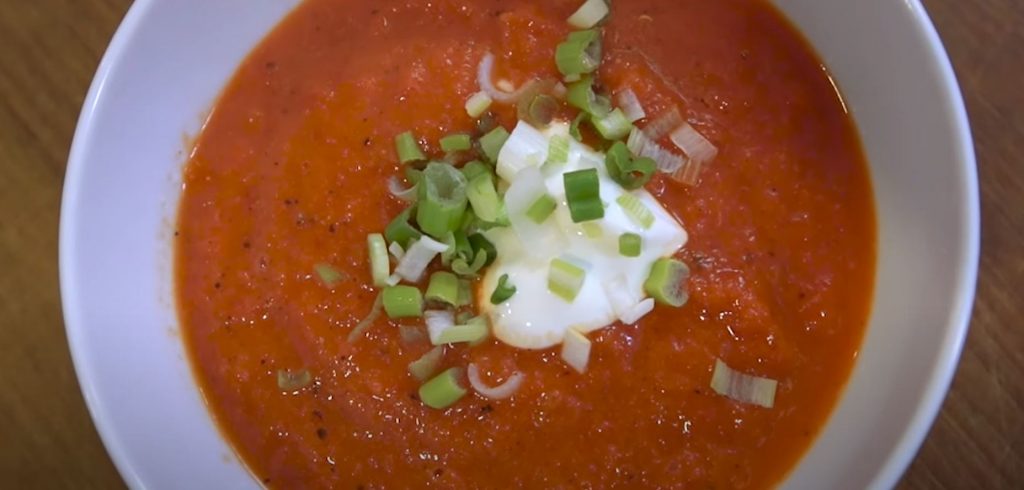 roasted red pepper soup recipe