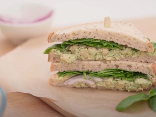 chickpea salad sandwich recipe