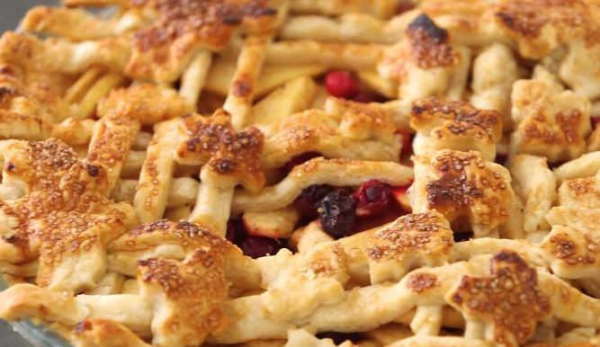 cranberry almond apple pie recipe