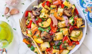 roasted vegetables and garlic recipe