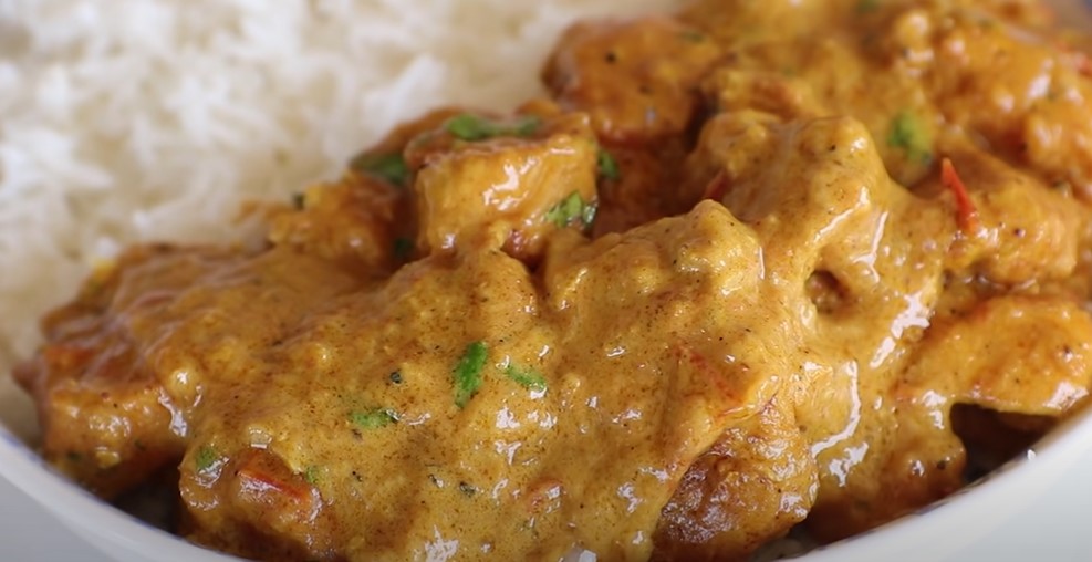 skillet curried chicken recipe