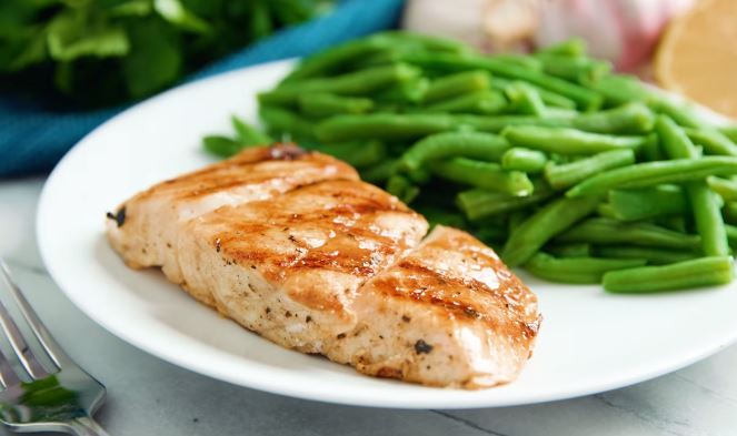 zesty halibut and green beans recipe