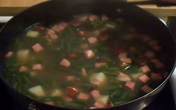 ham and green bean soup recipe