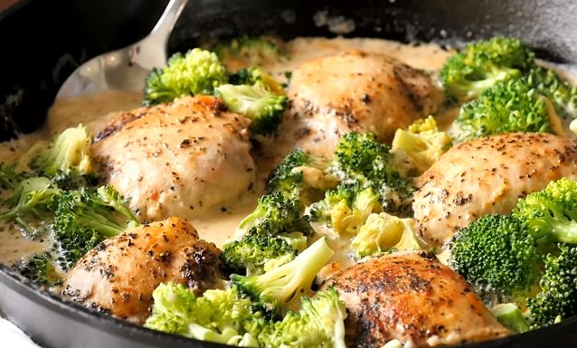 creamy chicken and broccoli pasta recipe