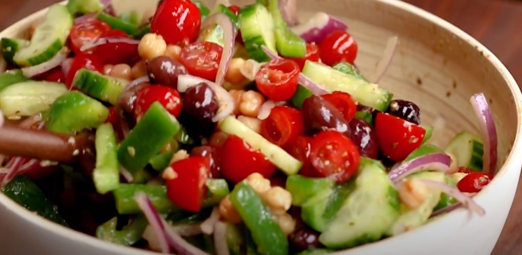 greek chickpea salad recipe