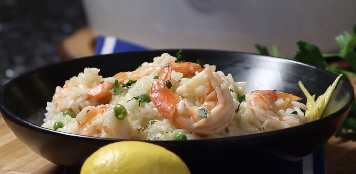 shrimp risotto recipe