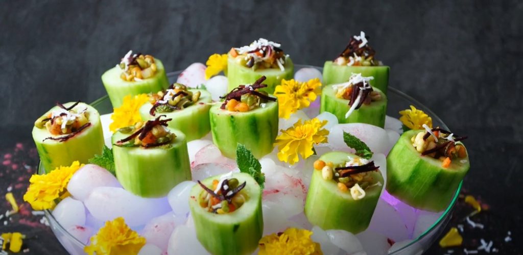 ceviche cucumber cups recipe