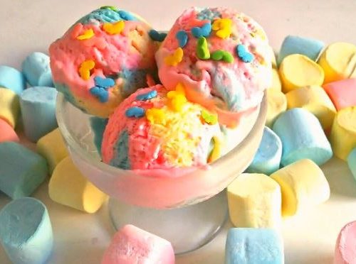 marshmallow ice cream recipe