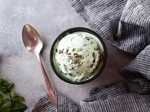peppermint Ice cream recipe
