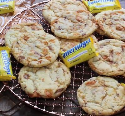 chewy butterfinger cookies recipe