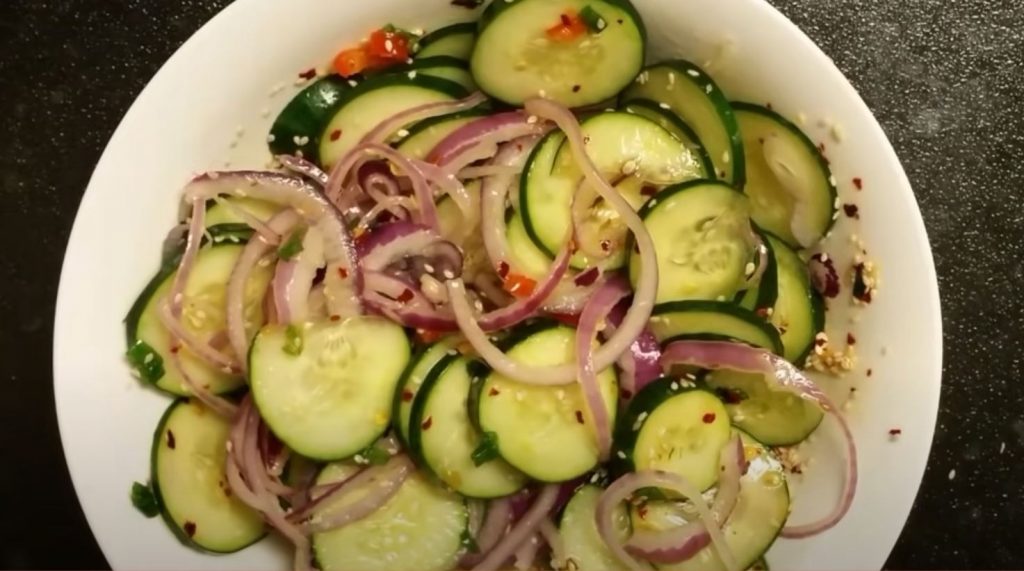 easy cucumber salad recipe