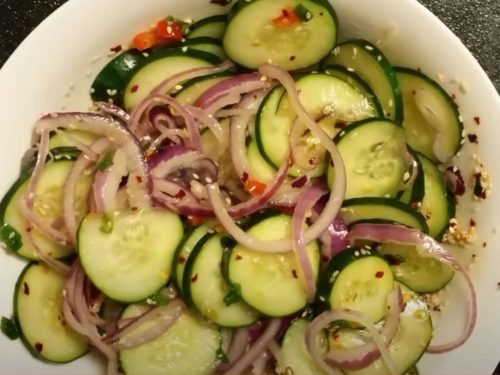 easy cucumber salad recipe