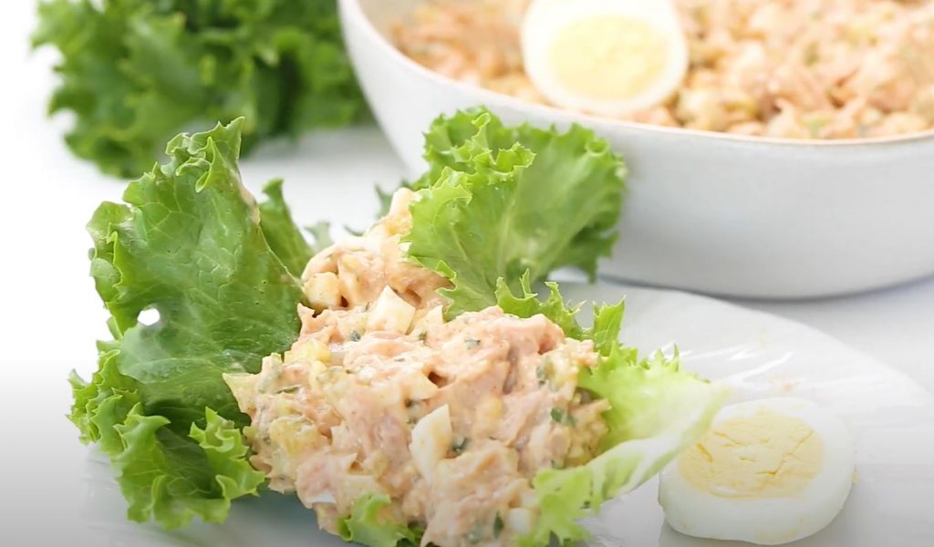 tuna salad deviled eggs recipe