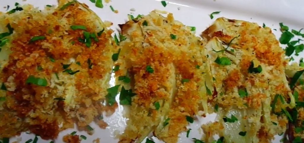 crunchy baked fennel recipe