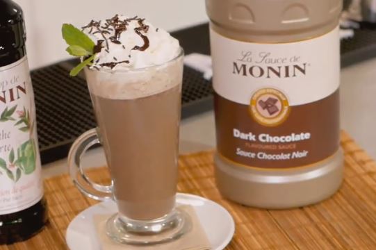minty hot chocolate recipe