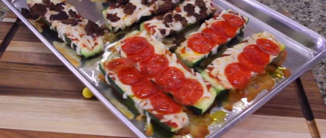 zucchini pizza boats recipe