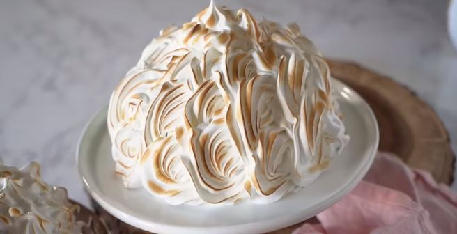 minty lime baked alaska recipe