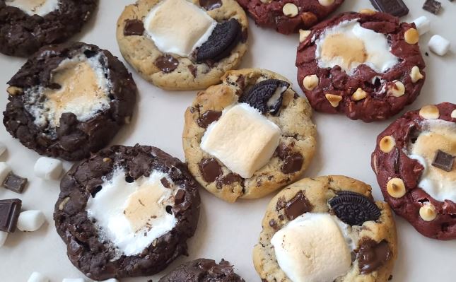s’mores cookie sandwiches recipe