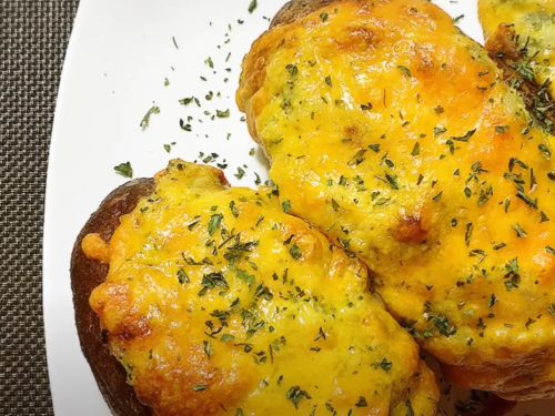 twice baked potatoes with broccoli and cheese recipe