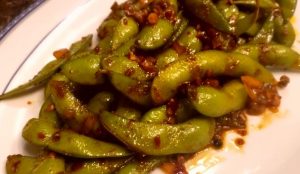 szechuan edamame (soy beans) recipe