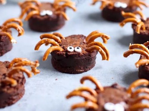 brownie spiders recipe