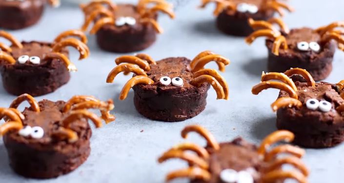 brownie spiders recipe