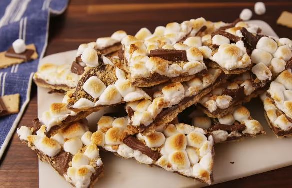 s’mores bark recipe