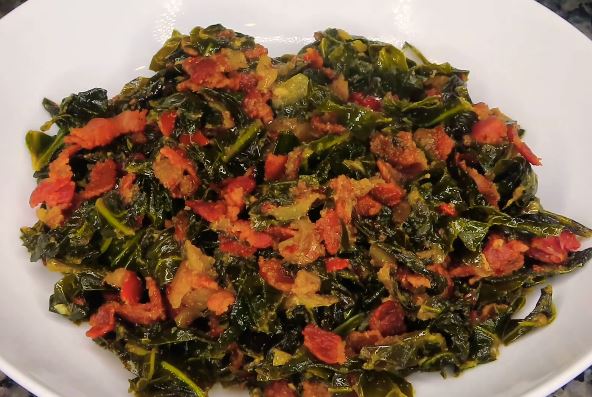 SAUTEED COLLARD GREENS