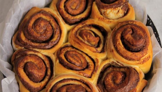 nutella cinnamon rolls recipe