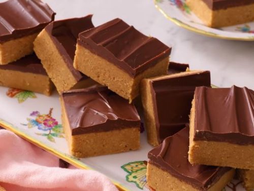 chocolate peanut butter snack bars recipe