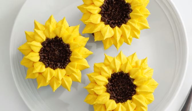sunflower cupcakes recipe