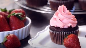 strawberry and nutella cupcakes recipe