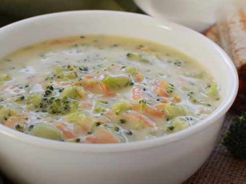 broccoli no-cheese soup recipe