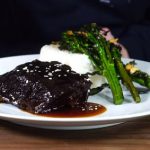 soy-braised short ribs with shiitakes recipe