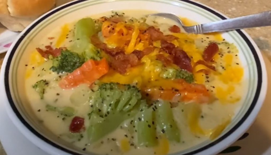 broccoli cheese and potato soup recipe