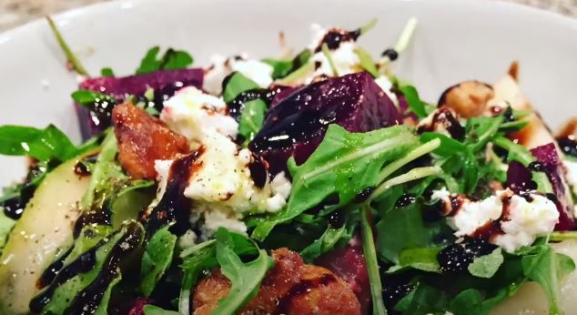 arugula salad with beets and goat cheese recipe