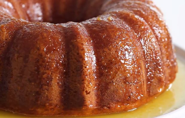 glazed orange bundt cake recipe