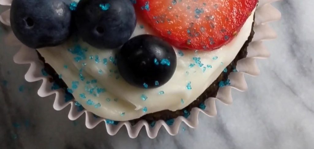 red white and blueberry cupcakes recipe