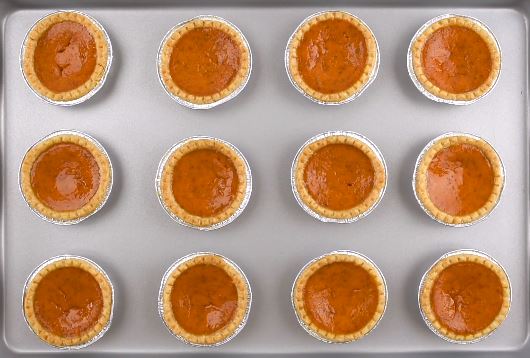 mini pumpkin pies recipe