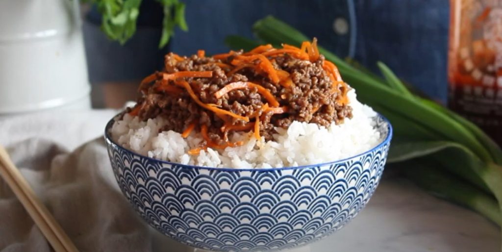 korean beef rice bowls recipe