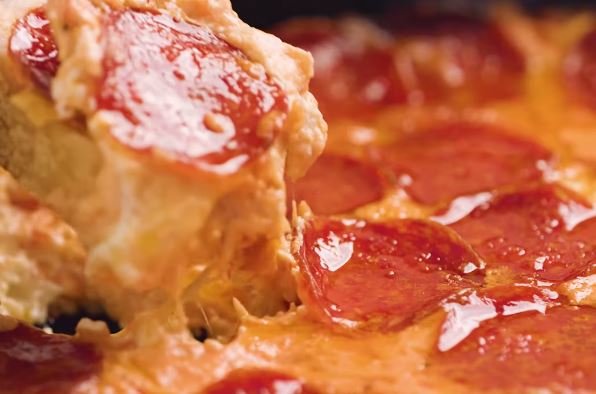 pepperoni pizza dip with garlic knots recipe