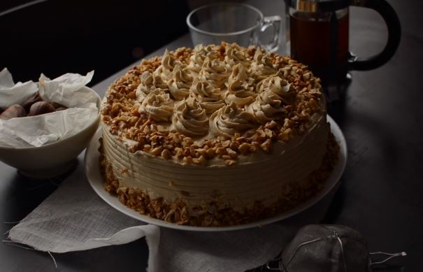 broiler icing with walnuts recipe