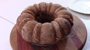 Chai Cinnamon Swirl Bundt Cake