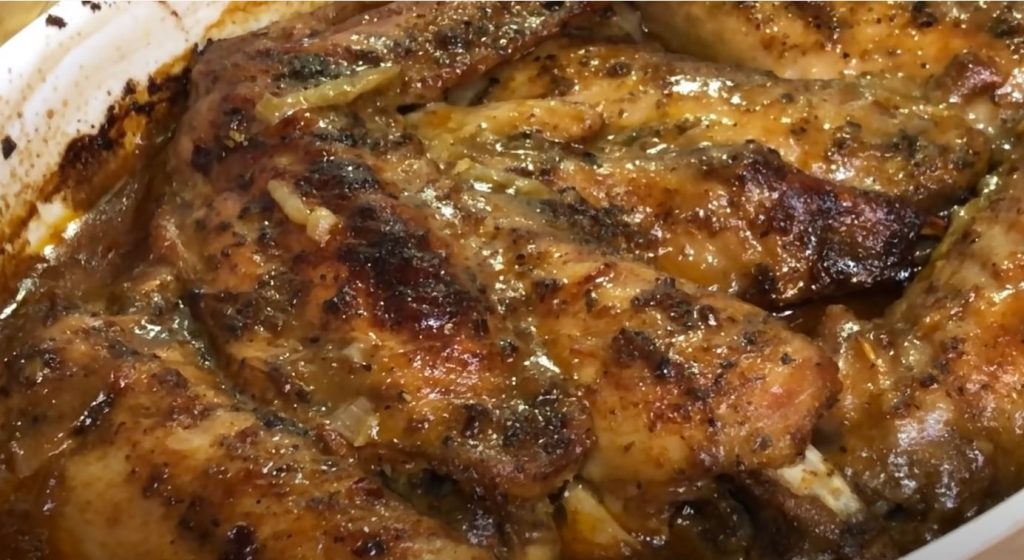 smothered turkey wings recipe