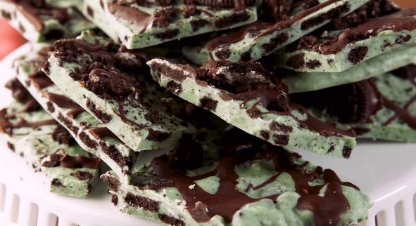 mint oreo bark recipe