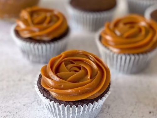 chocolate cupcakes with penuche frosting recipe