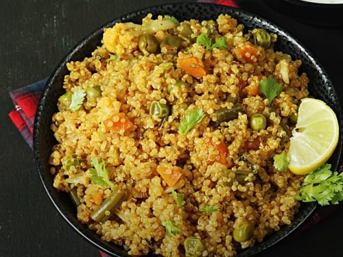 vegetable quinoa biryani recipe